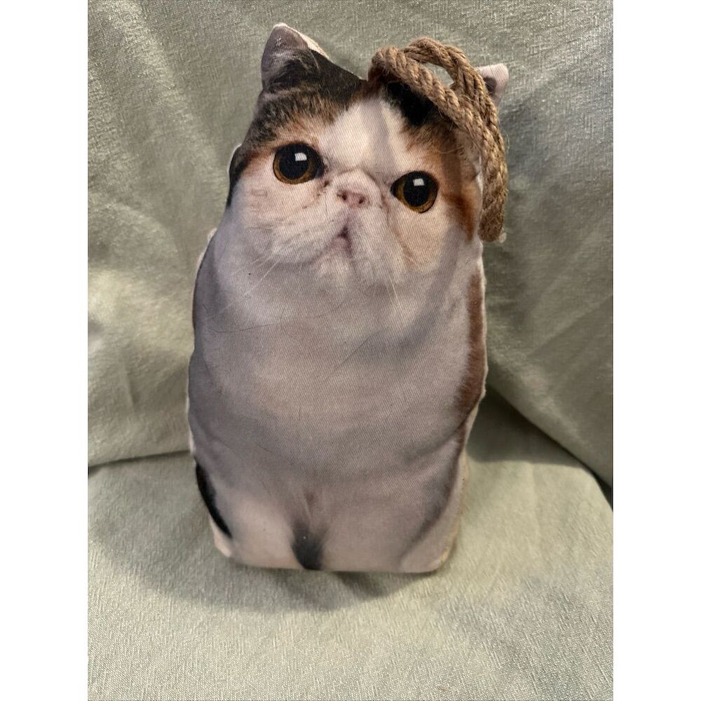 Kikkerland Cat Design Fabric Door Stopper Freestanding